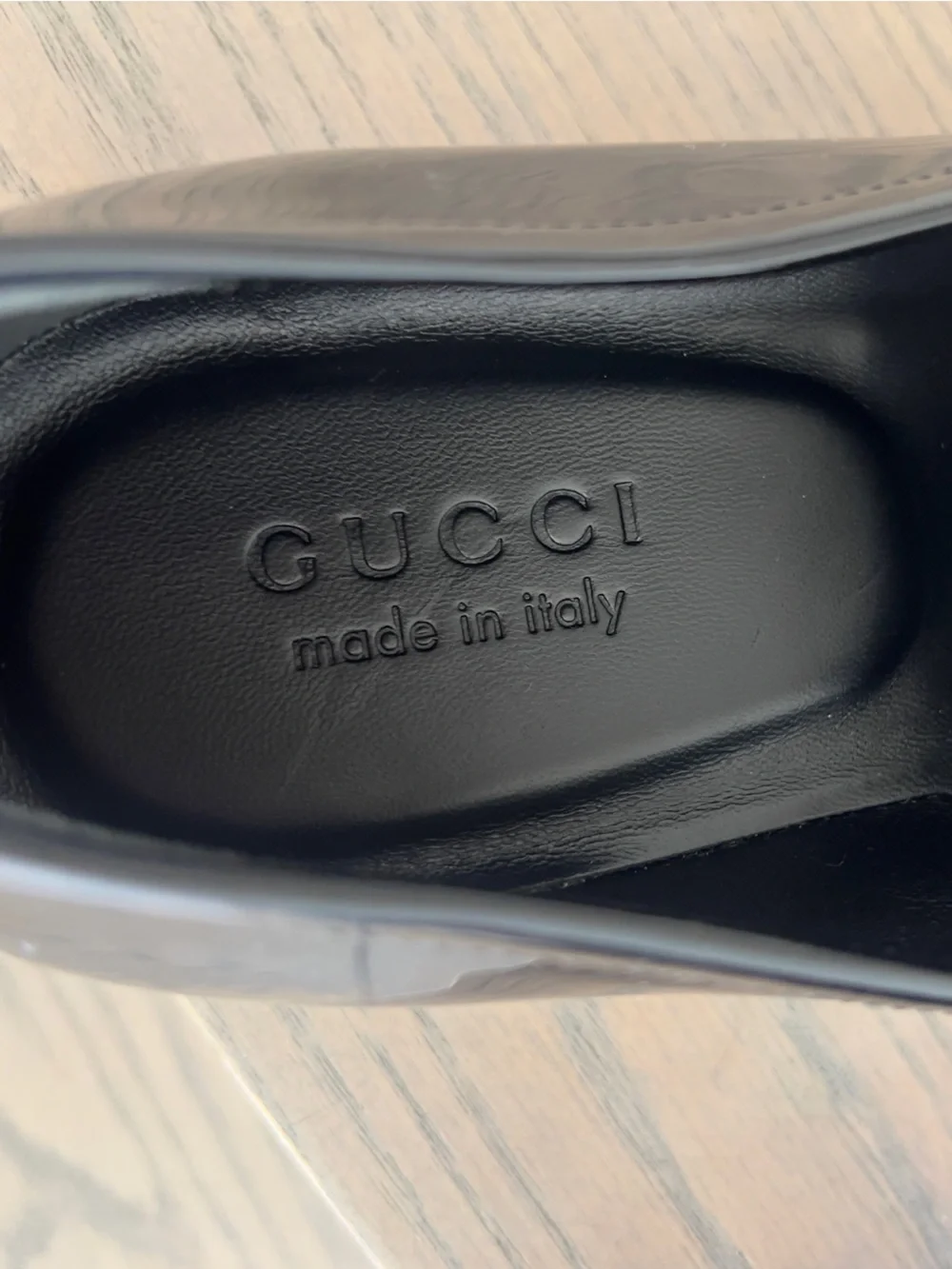 Gucci Men's Next Patent Leather Bit Loafers in Black NWOB